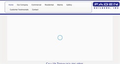 Desktop Screenshot of fadenbuildersinc.com